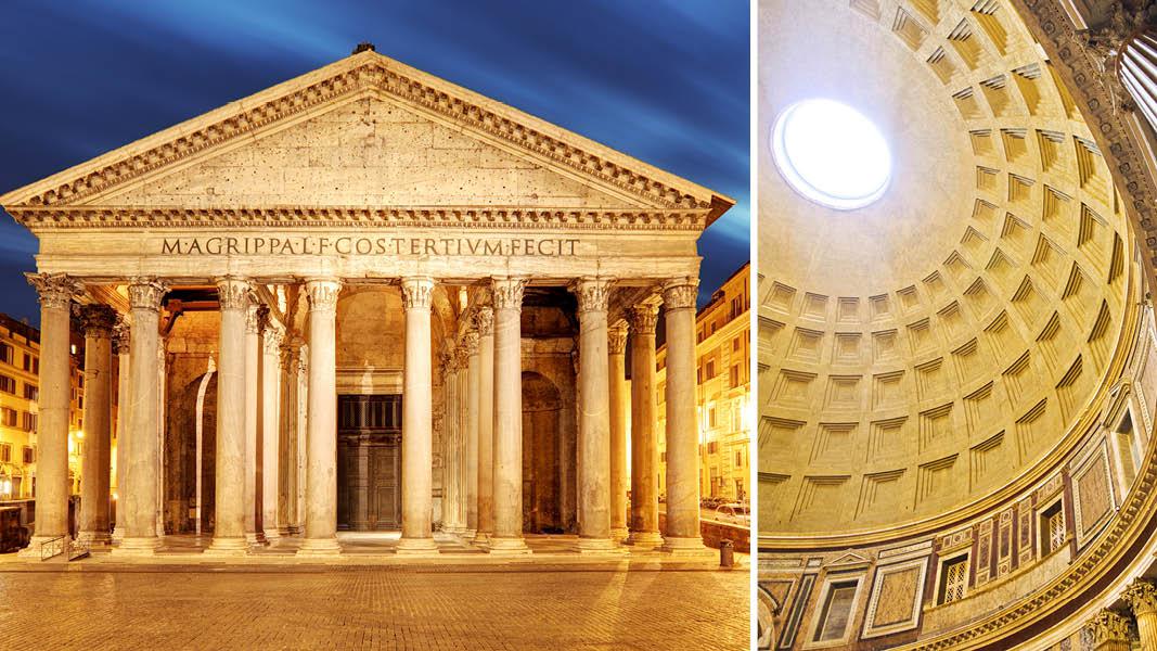 Nytår i Rom, nytårsaften i Rom, Pantheon, museum i Rom